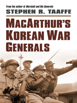 cover image of MacArthur's Korean War Generals